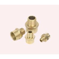Brass Reducer Fittings Concentric Eccentric for Pipe Size Reduction, Forged Threaded Reducers for Seamless Connections in Plumbing Hydraulic and Gas Applications